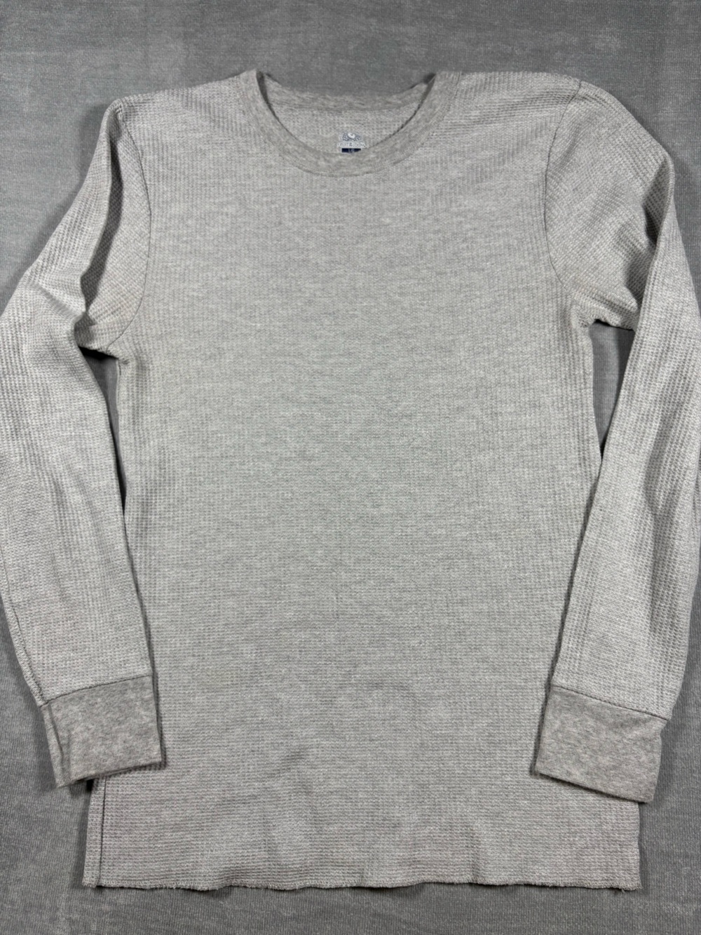 Fruit of the Loom Light Gray Thermal Crew‎ Long Sleeve